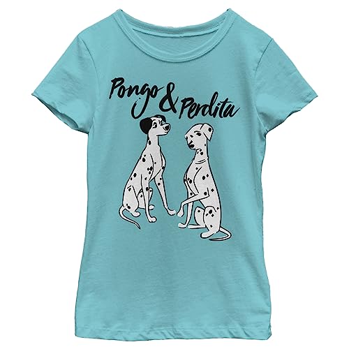 T-shirt Disney Pongo pour fille idéal pour l'école et le parc