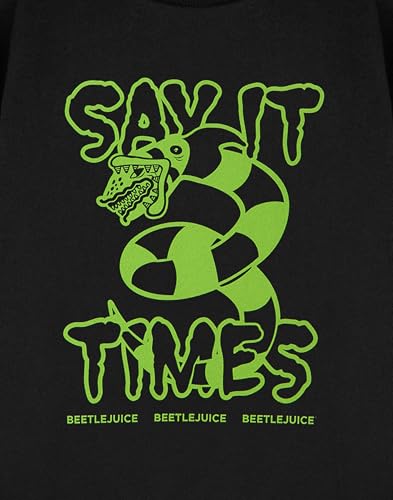 Pull Graphique Say It Three Times pour Enfants Confortable