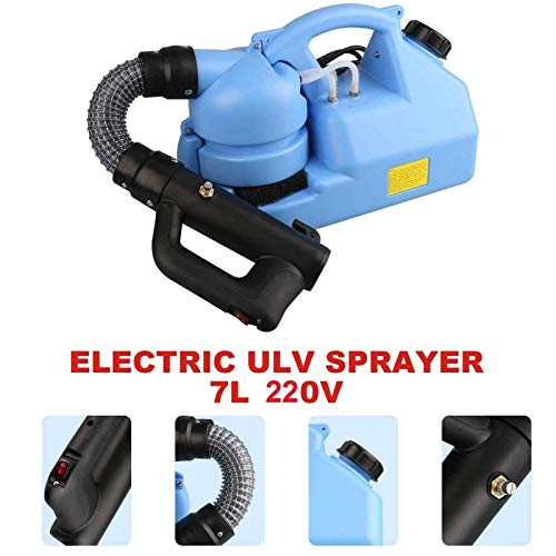 Pulverizador De Jardim Inteligente PortáTil 7l Ulv EléTrico Com AlçA De Ombro, Limpeza A Vapor Ultra