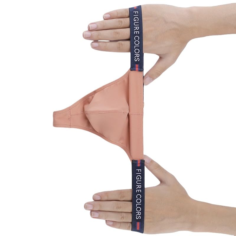 Men's Letter-Band Thong Nylon Low-Rise G-string Soft 3 Pack3