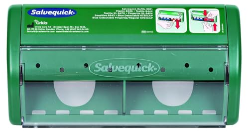 Distributeur de pansements Salvequick 1009075 de dimensions 230x120x55mm