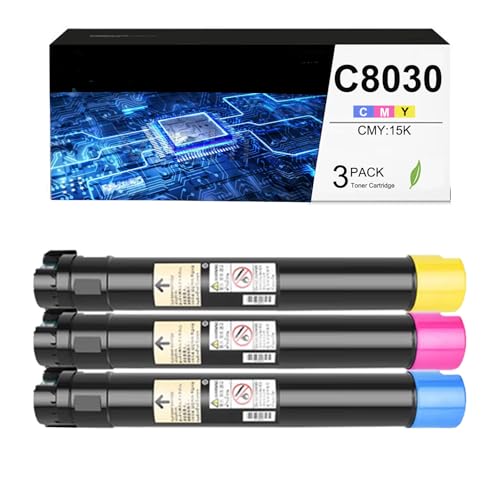 Cartouche toner Xerox AltaLink C8030 pour les rapports d'agence et présentations de projets fluides