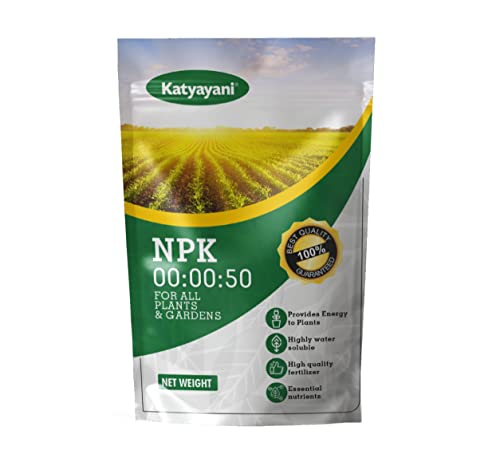 Katyayani NPK 00:00:50 100% Water- Soluble Fertilizer for Better Fruit Quality, Size and Weight in Plant/Crop.(9.4kg)