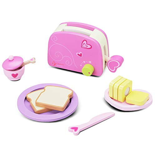 ままごと 木製 キッチンセット おもちゃ 女の子 知育玩具 Classic World クラシックワールド トースターセット