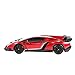 RW 1/24 Scale Lamborghini Veneno Car Radio Remote Control Sport Racing Car RC,Red