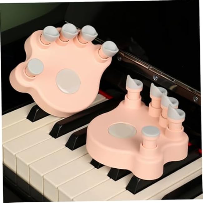 BESPORTBLE Ergonomic Piano Finger Trainer for Beginners Convenient Finger Corrector with Portable Design Muscle Memory Grip Strength Practice Tool Posture Correction Device for Piano Players