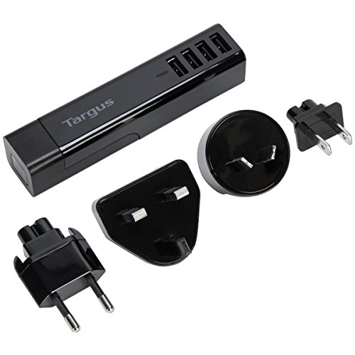 image for Targus USB 4-Way International Fast Charger for Laptops, Phones, Table