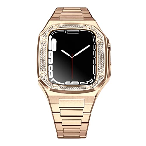 Bracelet Apple Watch 8 7 6 acier inoxydable 45mm 41mm DIY
