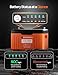 ECO-WORTHY 12V 100Ah LiFePO4 Bluetooth mit Display V2.0,1280Wh Lithium batterie 12V mit 100A BMS Low Temperature Schutz für Boot,Wohnwagen,Wohnmobil
