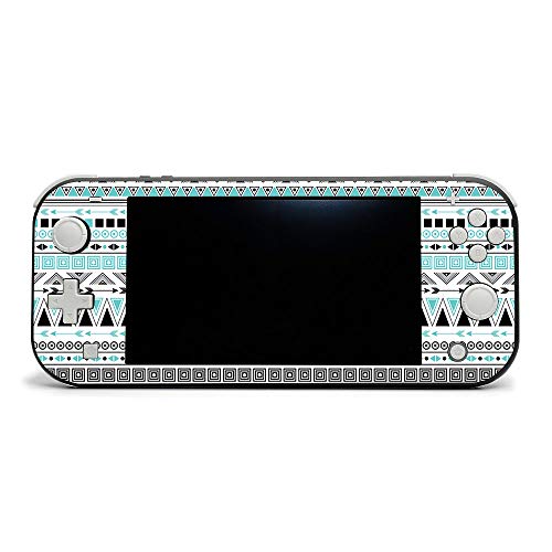 MightySkins Skin Compatible with Nintendo Switch Lite - Turquoise Tribal | Protective, Durable, and Unique Vinyl Decal Wrap Cover | Easy to Apply, Remove, and Change Styles | Made In The USA