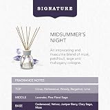 Yankee Candle Dyfuzor trzcinowy Signature | Noc Świętojańska | 100 ml | Zapach do 10 tygodni | Idealne prezenty dla kobiet