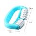 Handheld Massage Roller,Full Body Anti Cellulite 2 Wheels Manual Muscle Massager Fit for Foot Hand Body Neck Head Leg Pain Relief(Blue-styleA)