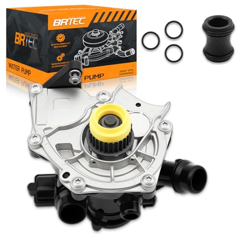 Engine Water Pump Compatible with Audi A3/ A3 Quattro/ A4 / A4 Quattro/ A6/ A6 Quattro/ Q7/ S3/ TT Quattro, Volkswagen Arteon/Golf R, L4 2.0L, Replace# 06K121011