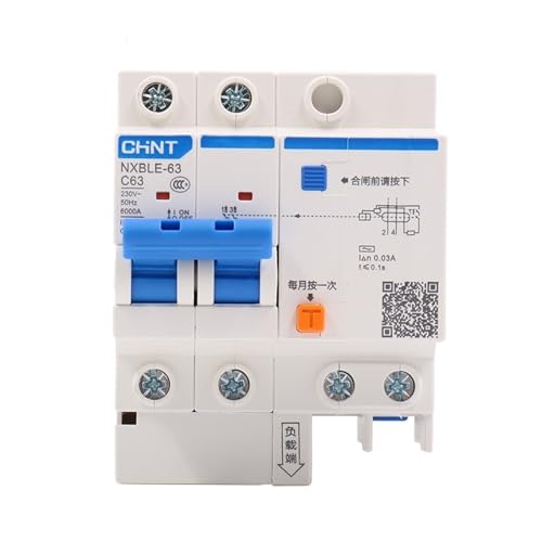 Disyuntor de corriente residual para solucionar cortocircuitos y saltos de luz de 20A 2