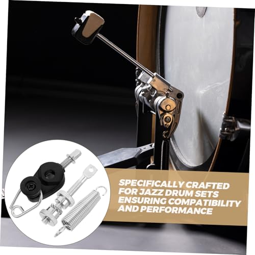 Kit completo de reemplazo para pedal de bombo de batería jazz miniatura 3