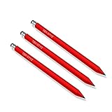Tek Styz Pro Stylus Capacitive Pen Upgraded Works for LG V400 with Custom High Precision Touch Full Size 3 Pack! (RED)