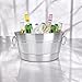 BREKX Stainless Steel Ice Bucket for Parties, Double Wall Insulated Anchored Brushed Drink Tub & Wine Bucket with Double Hinged Handles, Drink Chiller for Parties, 12QT (3 Gallon), 100% Leak Proof