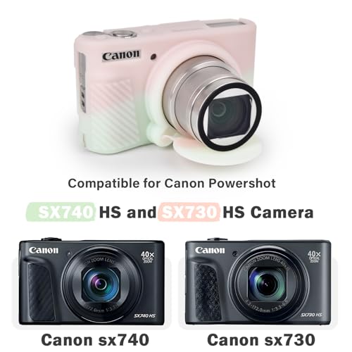 MUZIRI KINOKOO Silicone Case for Canon PowerShot SX740 SX730 HS Camera - Image 2