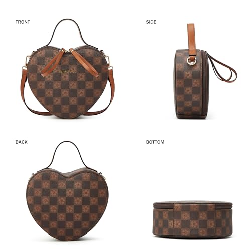 Image of Crossbody Purse for Women Small Crossbody Bags Trendy Vegan Leather with Adjustable Shoulder Straps Gift for Mother Wife Mom