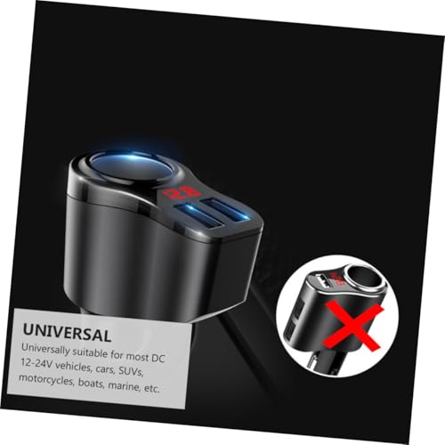 Cargador Rápido de Coche Adaptador de Carga para Teléfonos Móviles STOBAZA 4