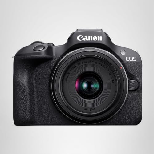 Canon EOS R100 Mirrorless Camera RF-S18-45mm F4.5-6.3 is