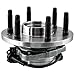 MotorbyMotor 515160 Front Wheel Bearing and Hub Assembly 4WD with 6 Lugs Fits for Chevy Silverado 1500 Suburban Tahoe, GMC Sierra 1500 Yukon XL, Cadillac XTS Escalade Hub Bearing (4x4, w/ABS)