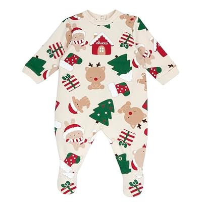Chicco, Pijama Navidad de Bebé para Niño y Niña de Suave Tejido, Ideas Regalo Navidad para Bebé, Ropa Infantil Niño y Niña 0-24 Meses, Designed in Italy | Ya disponible en tu tienda friki favorita! En mundofriki.es! Chicco, Pijama Navidad de Bebé para Niño y Niña de Suave Tejido, Ideas Regalo Navidad para Bebé, Ropa Infantil Niño y Niña 0-24 Meses, Designed in Italy | Ya disponible en tu tienda friki favorita! En mundofriki.es!