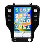 XUENAV Android Touch Screen Radio for 2015-2021 Ford Mustang,Full Touch Screen Head Unit Support carplay and Android auto
