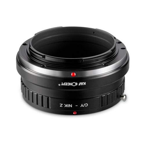 K&F Concept Lens Adapter Ring for Contax Yashica CY to Nikon Z Mount Z50 Z6 Z7 Camera