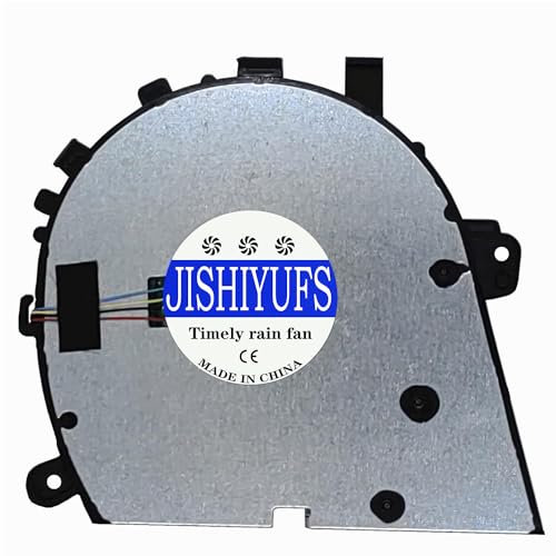 JISHIYUFS Nowy CPU+GPU Wentylator chłodzący do Lenovo Yoga C740-14 C740-14IML Series DFS2001054A0T FLMT DC5V 0.5A