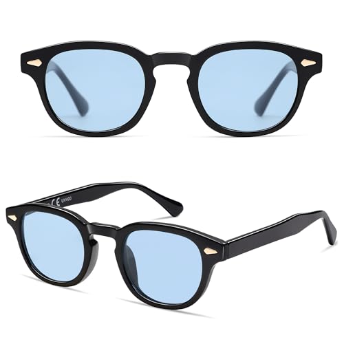 Image of SOJOS Retro Small Round Sunglasses for Men Women Trendy Circle Style UV400 Lenses Unisex Sun Glasses SJ2251