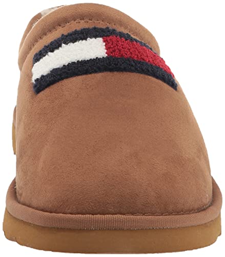 Tommy Hilfiger Men's Wanner Slipper, Cognac, 10 #TOP1