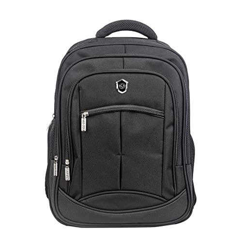 Mochila Para Notebook Unissex Adulta (Preto-Zip-Arco)