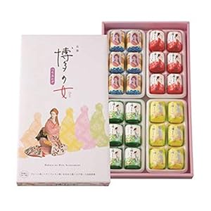 【モンドセレクション金賞受賞】二鶴堂 博多の女 詰合せ 24個入（6個入×4種類）" 