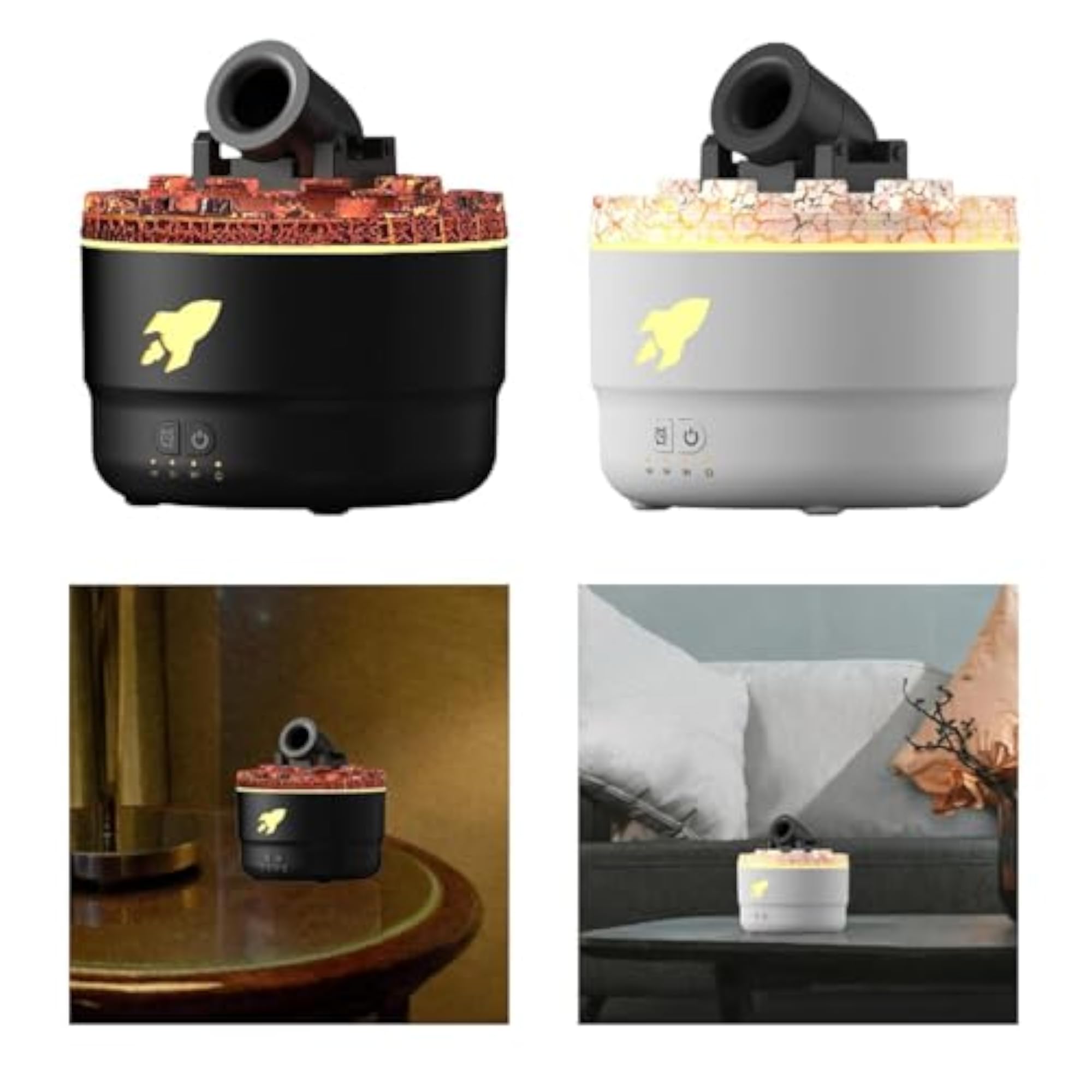 Essential Diffuser Compact with 7 Colors Lighting Night Light