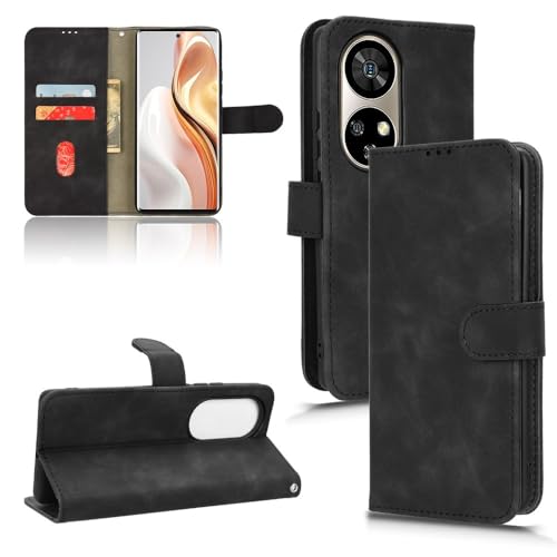 Ulefone Note 17 Pro�Ή��E�H���b�g�P�[�X�A�J�[�h�z���_�[�t���P�[�X�A�t���b�v�P�[�X�APU���U�[�d�b�E�H���b�g�P�[�X�A���X�g�X�g���b�v�t���A�ϏՌ��ی�J�o�[�AUlefone Note 17 Pro�Ή�(Black)