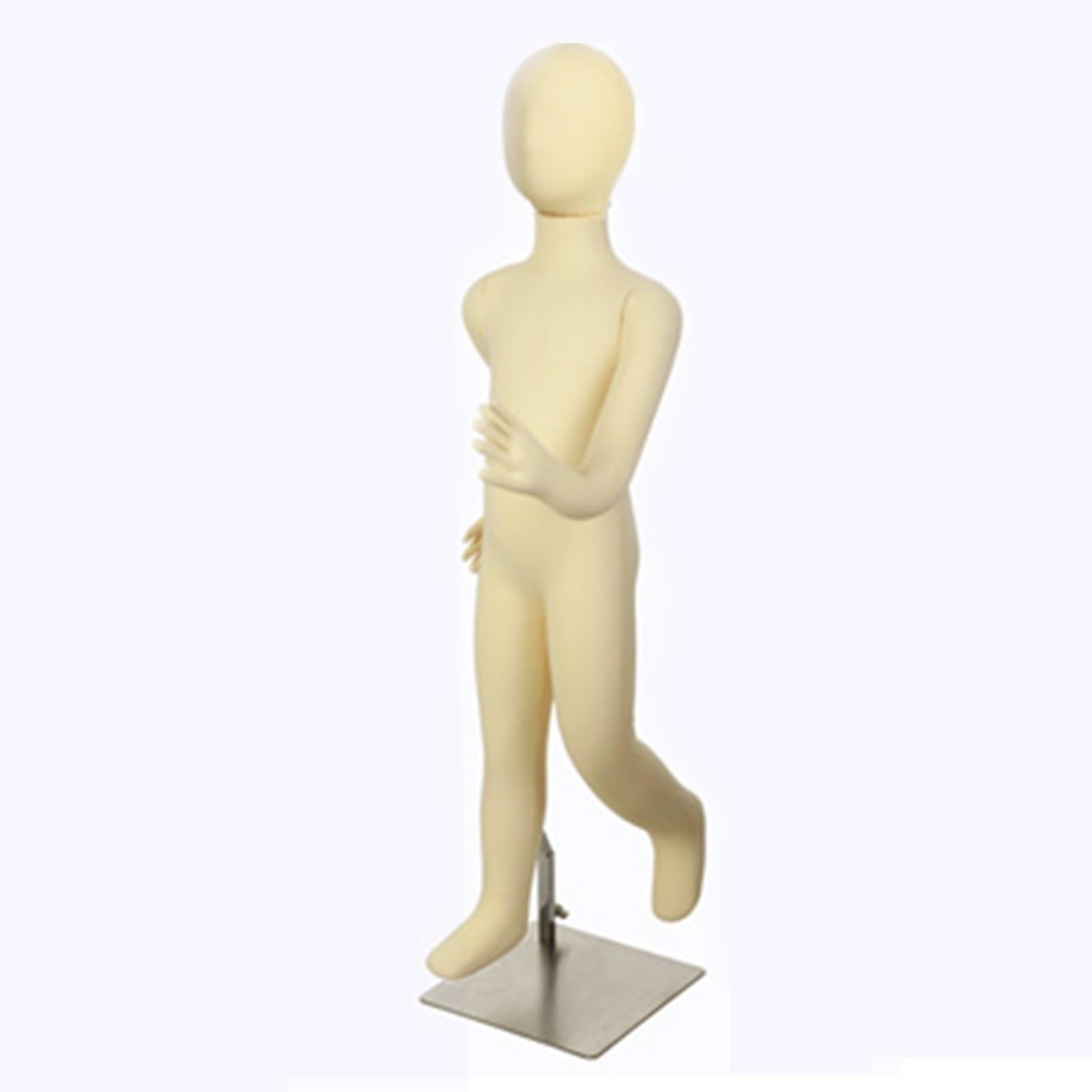 Mannequin enfant réglable en mousse avec tête amovible pour magasin