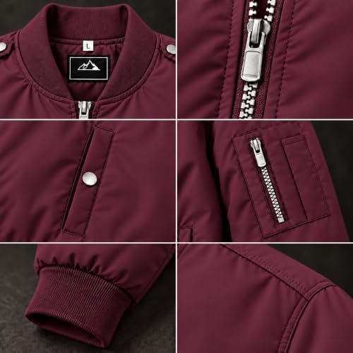 MIA FASHION Store MIA FASHION Men's Winter Jacket Zip Up Casual Coat - Image 4
