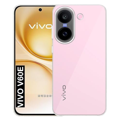 Image of COVERBLACK Cases Flexible Rubber Case Back Cover Compatible for Vivo V2513 / Vivo V60e - Transparent