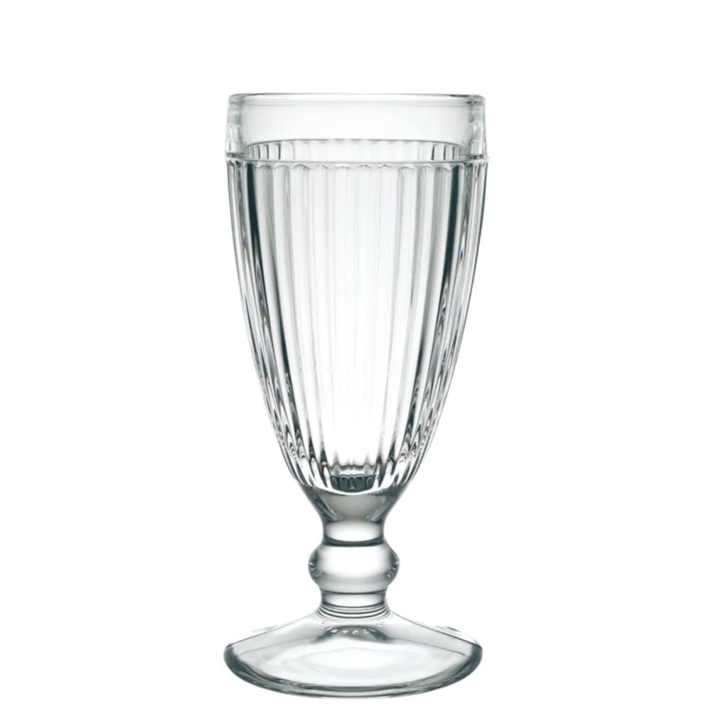 Coupe Antillaise stable en verre pour éviter les renversements de desserts et sorbets