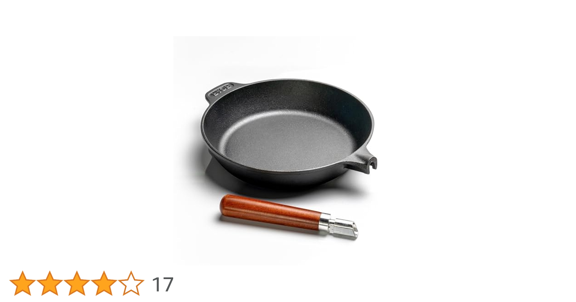 Amazon.co.jp: 【ROAR公式】ROAR鋳鉄フライパン 22cm 【取っ手が