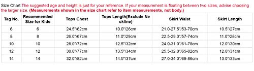 image for ranrann Kids School Girls Cheer Leader Costume Cheerleading Uniform Zi