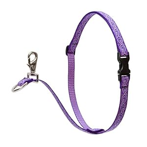 LupinePet Originals 1″ Jelly Roll 26-38″ No Pull Harness for Medium-Larger Dogs
