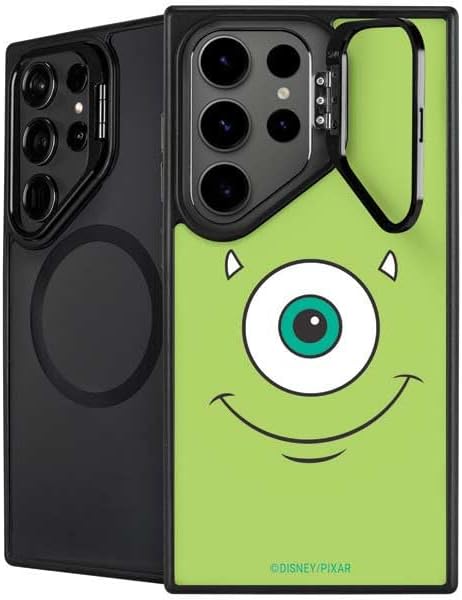 Skinit Kickstand Phone Case Compatible with Galaxy S24 Ultra - Officially Licensed Disney Monsters Inc. Scream Canister Design