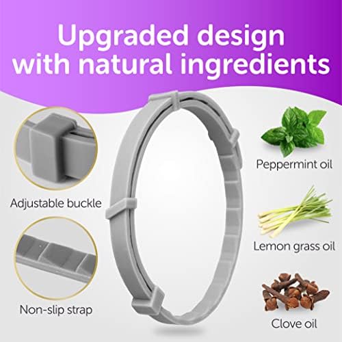 Flea Treatment for Dogs, Adjustable Flea Collar Dogs, 8 Months Protection Dog Flea and Tick Treatment for Dogs Puppy Collar Small-Medium-Large Tick & Lice Repellent- Waterproof Spot on - Toldi