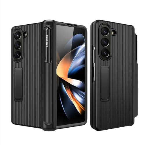 Housse Galaxy Z Fold 5 antichoc à béquille et porte-stylet intégré