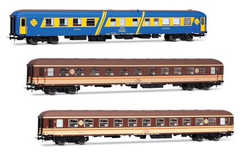 Electrotren HE4035 RENFE set de voitures couchettes et restaurant