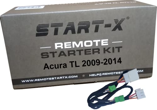 Start-X Remote Start Kit for Acura TL (2009-2014) | Key Blade Start Engine | Plug n Play | Lock 3X to Remote Start | 2009 2010 2011 2012 2013 2014