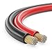 Produktbild MANAX SC22075 Lautpsrecherkabel (Zwillingslitze) 2x0,75mm² (Boxenkabel/Audiokabel), 100 m, rot/schwarz