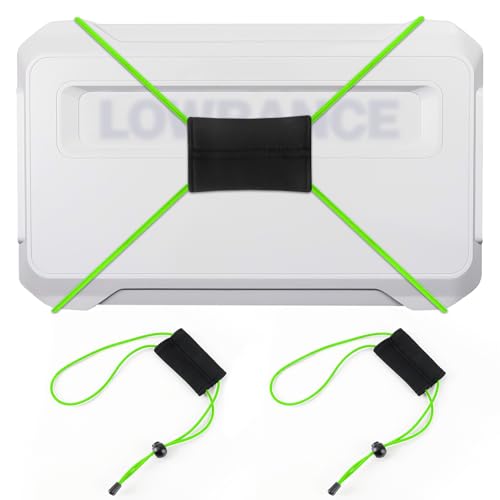 Image of 2 Pcs Fishing Graph Cover Straps - Keep Your Fish Finder Cover Secure During Travel